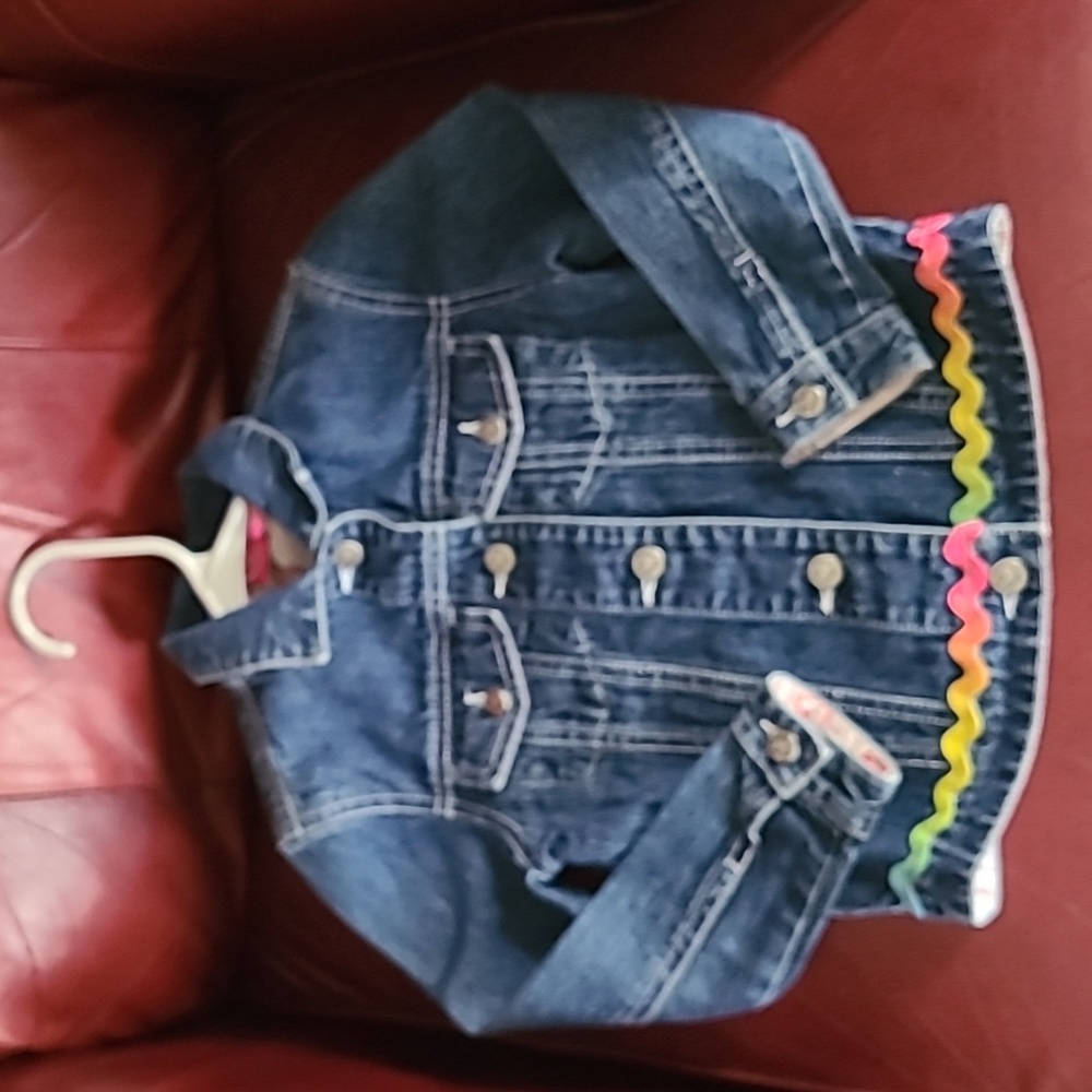 Love Sweet Love Girls Blue Jean Jacket